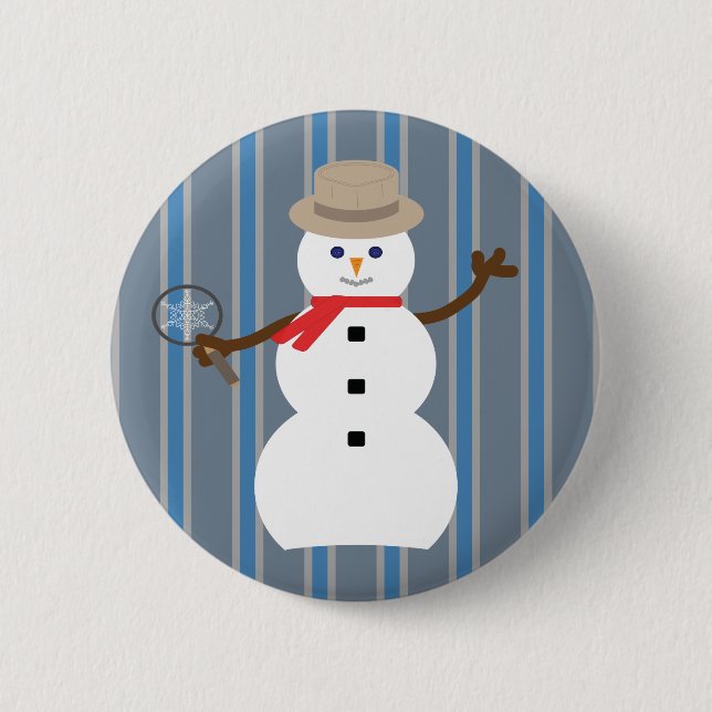 Roligt och Finare Snögubbe-inspektör Knapp (Framsida)