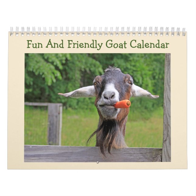 Roligt och goat kalender (Omslag)