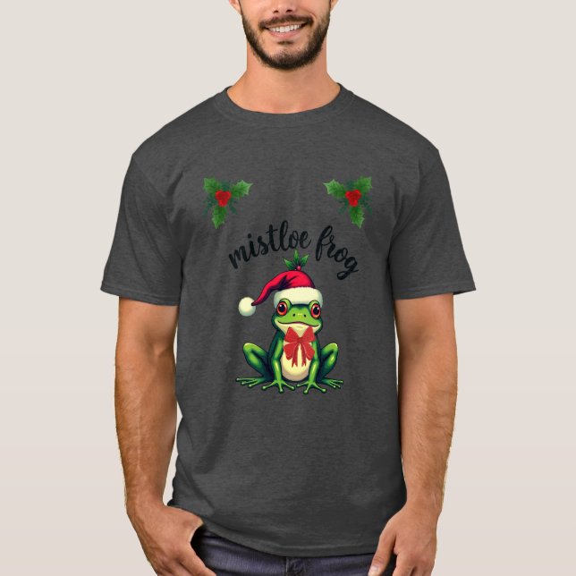 Roligt och juldesign t shirt (Framsida)