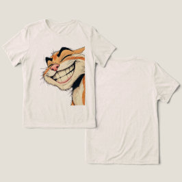 Roligt och Kattdjur Mode T Shirt