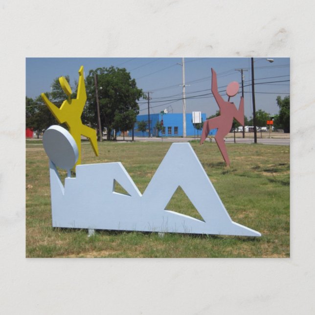 Roligt och Lycklig Vykort (Framsida)