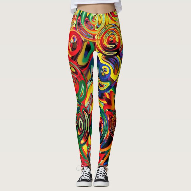 Roligt och mer Roligt Leggings (Framsida)
