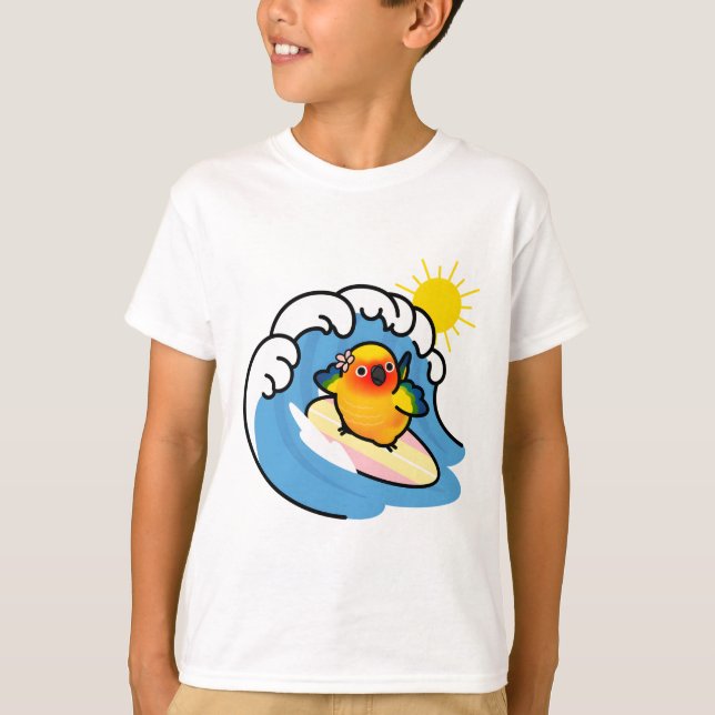 Roligt och sol t shirt (Framsida)