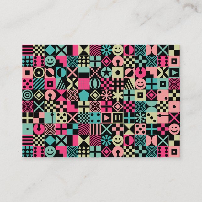 Roligt och spel visitkort (Framsida)