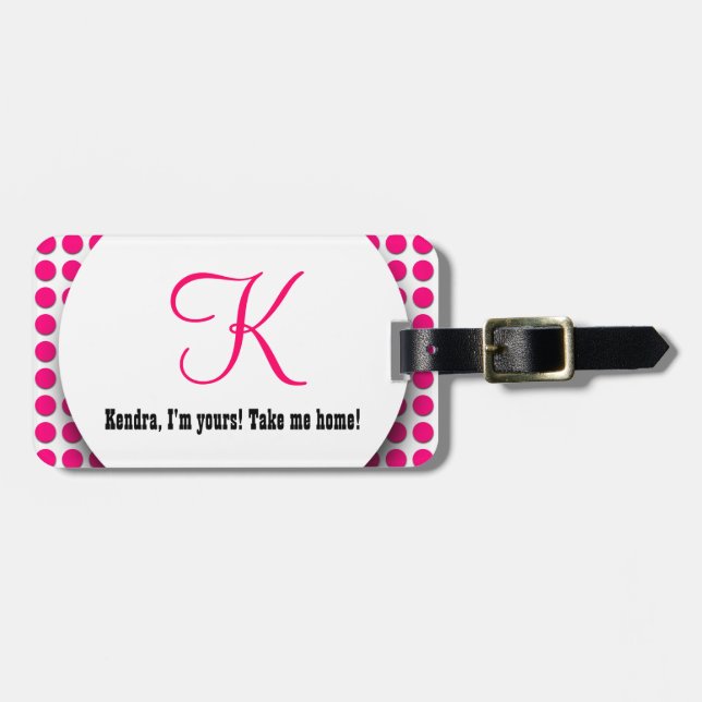 Roligt och stilfullt ta mig den hem- beställnings- bagagebricka (Horisontell Framsida)