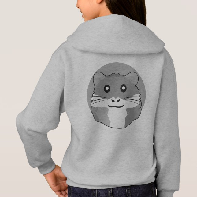 Roligt och tänd hamster t shirt (Baksida)