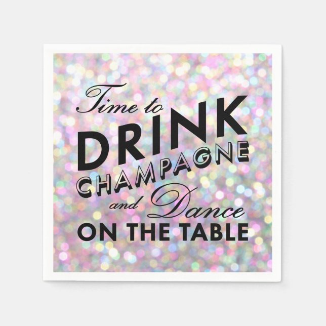 Roligt och Vänd Napkin Pappersservett (Framsidan)