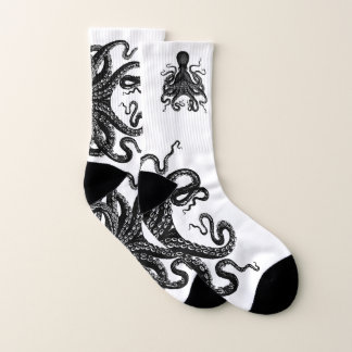 Roligt Octopus Kraken steampunk Sea tentacle Sea Strumpor