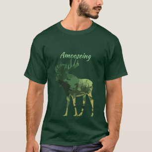 Roligt Offert Sök efter den här omgivande moset T Shirt