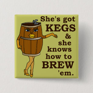 Roligt öl- eller vinbryggarebryggeri knapp