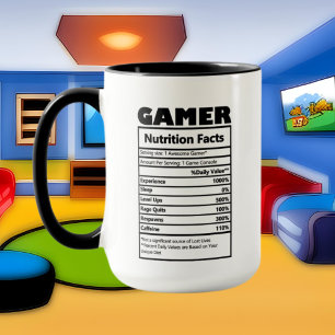 roligt om coola Gamer Mugg