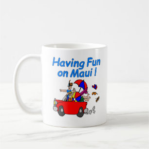 Roligt om Maui! Kaffemugg