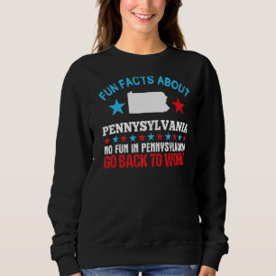 Roligt om Pennsylvania Ingen Roligt går tillbaka t Shirt