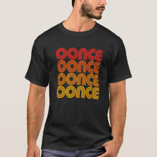 Roligt Oonce Rave Musikklubb Beat Thumpa Techno On T Shirt