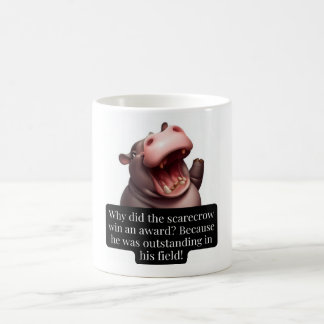 roligt ordspråk Hippo Kaffemugg