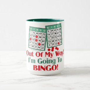 Roligt ordstäv för Bingo Mugg