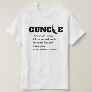 Roligt ordstäv - GUNcle rolig Uncle Vapen T Shirt