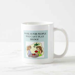 roligt överbrygga spelareskämtdesignen kaffemugg