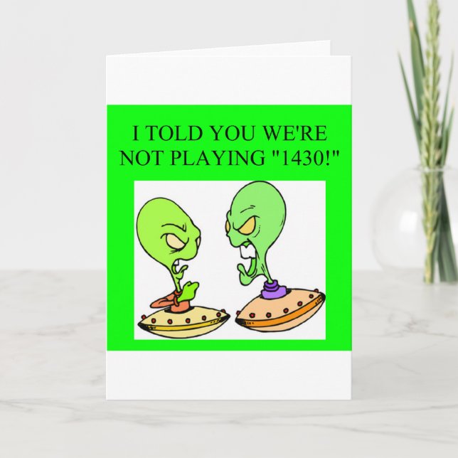 roligt, överbryggande speldesign kort (Framsida)