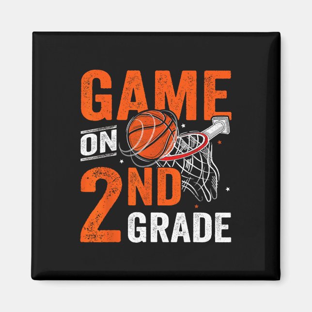 Roligt på andra Klass-basket första dagen i Magnet (Framsidan)