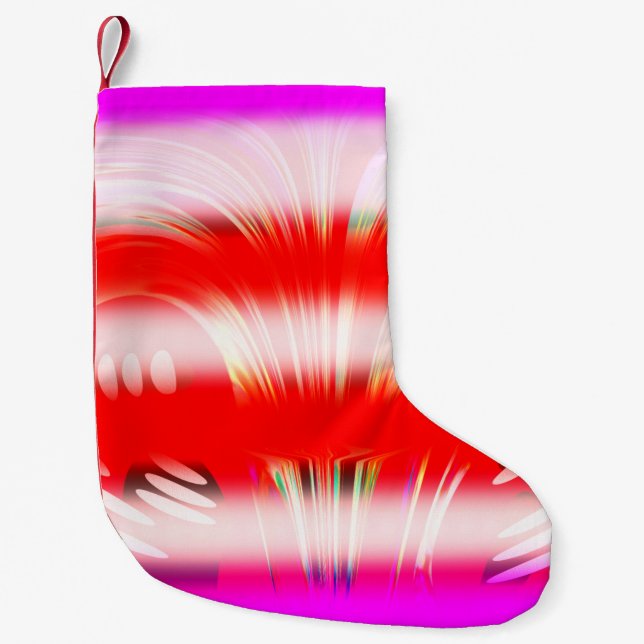 Roligt på  rand - djärv jul liten julstrumpa (Framsidan)