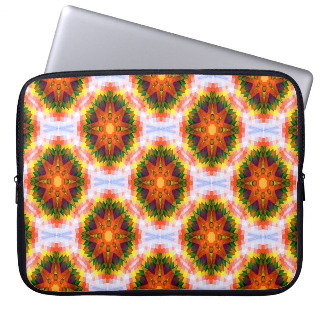 Roligt på sommartid.. laptop fodral (Framsidan)