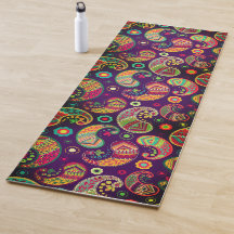 Roligt Paisley Colorful Blommigt Bohemian