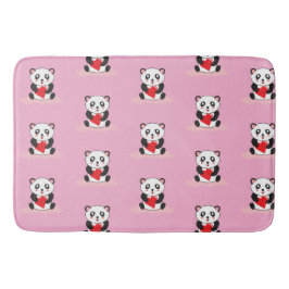 Roligt Panda Graphic Bathroom Mat Badrumsmatta
