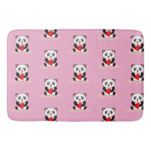 Roligt Panda Graphic Bathroom Mat Badrumsmatta
