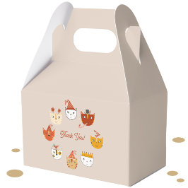 Roligt Party Cat Tack Presentaskar