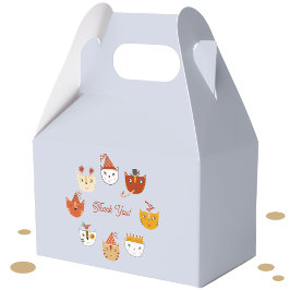Roligt Party Cat Tack Presentaskar