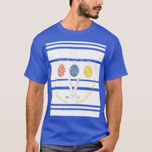 ROLIGT party för jakt för KANINHapy påskägg T Shirt