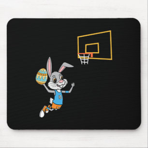 Roligt Påskägg Bunny Dunk Basketball Game Påsk K Musmatta