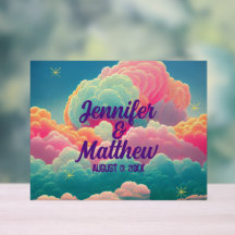 Roligt Pastel Cotton Candy Clouds