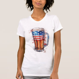 Roligt Patriotic Beer T-Shirt