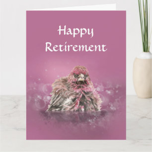 Roligt Pension Bathing Finch Bird Humor Kort