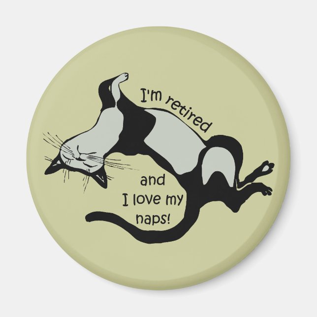 roligt pension magnet (Framsidan)