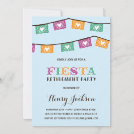 Roligt pensionparty för Fiesta | Inbjudningar