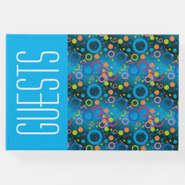 Roligt Personlig Christian Scripture BLUE Circles Gästböcker