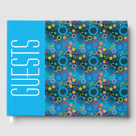 Roligt Personlig Christian Scripture BLUE Circles Gästböcker