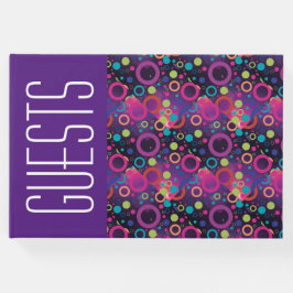 Roligt Personlig Christian Scripture LILA Circle Gästböcker