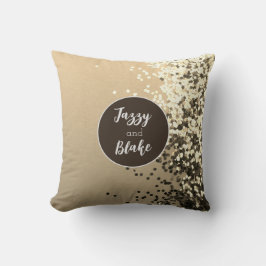 Roligt Personlig Confetti Dekorativ kudde