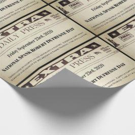 Roligt Personlig Newspaper Presentpapper