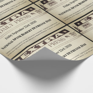 Roligt Personlig Newspaper Presentpapper