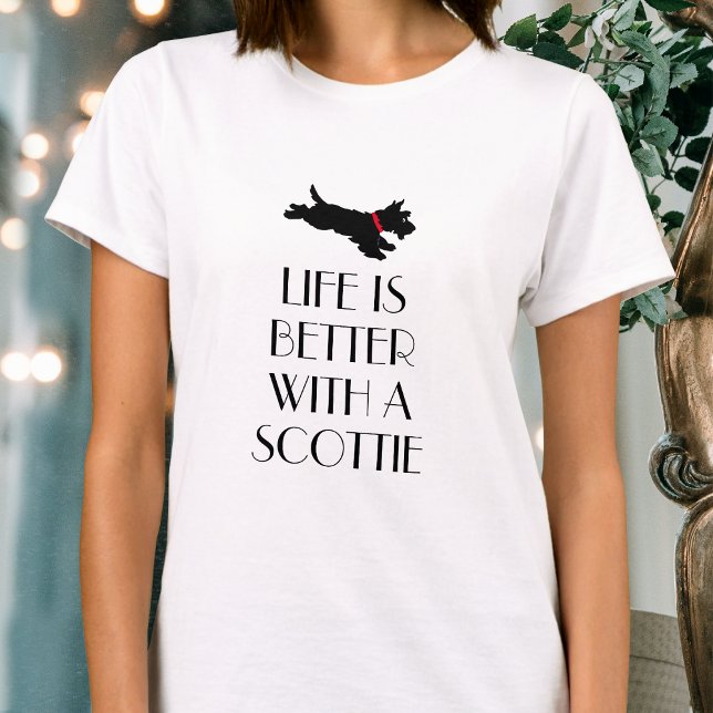 Roligt Personlig Scottie Hund Slay T-Shirt (Skapare uppladdad)