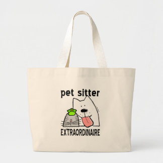 Roligt Pet Sitter Extraordinaire Jumbo Tygkasse
