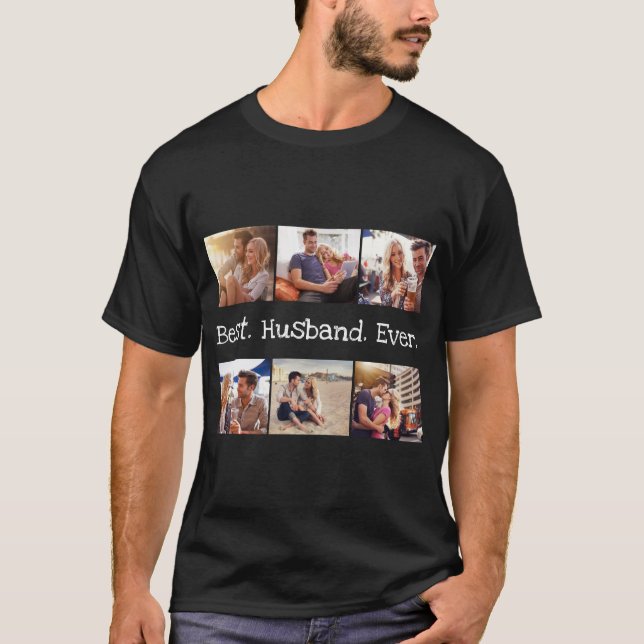 Roligt Photo Best Make All Personlig Black T Shirt (Framsida)