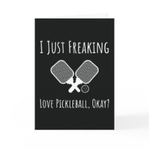 Roligt Pickleball Citat Kort Spelare Tillbehör