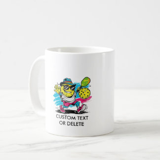 roligt pickleball kaffemugg