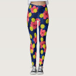 Roligt Pickleball Tropical Red Hibiscus Flower Spo Leggings<br><div class="desc">Ta upp spelet med de här roligt-betlebollsfärgningarna som innehåller gult-betlebullar mot bakgrund av en röd hibiscus-blommor och blå löv och ferns i handflatan.  Underbar för vardagsuppspelning,  turnering eller att bara springa runt stan.</div>